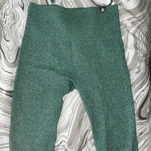 Ryder wear rubbed seamless leggings in green, small